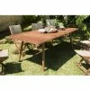 MACABANE VICTOIRE - Table De Jardin 8/10 Personnes - Extensible 180/240x100x75 Cm En Bois Acacia - Marron -MACABANE Elegant store 15557004 1