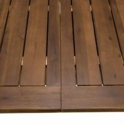 MACABANE VICTOIRE - Table De Jardin 8/10 Personnes - Extensible 180/240x100x75 Cm En Bois Acacia - Marron -MACABANE Elegant store 15557004 4