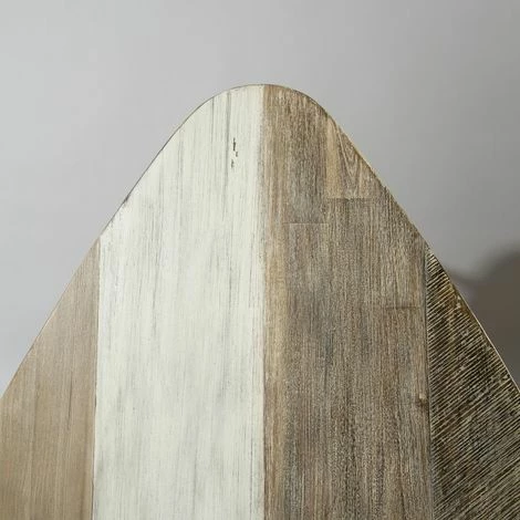 MACABANE AMBROISE - Table Basse Goutte D'eau Bois Acacia Pieds Métal Grand Modèle - Multicolore 5 MACABANE AMBROISE - Table Basse Goutte D'eau Bois Acacia Pieds Métal Grand Modèle - Multicolore – Image 3