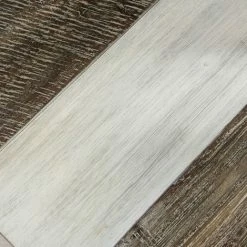 MACABANE LEANDRE - Lot De 2 Chaises Noires Acacia Et Acier - Multicouleurs Vieillies -MACABANE Elegant store 17783763 3