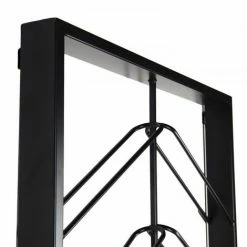 MACABANE HABY - Étagère Range-bouteilles 8 Niveaux 16 Bouteilles Métal Noir - Noir -MACABANE Elegant store 17923314 3