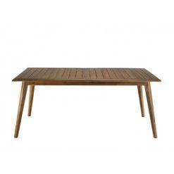 MACABANE VICTOIRE - SALON DE JARDIN EN BOIS 8/10 Pers - 1 Table Rectangulaire Extensible 180/240*100 Cm 6 Fauteuils En Rotin Synthétique - Beige 11 MACABANE VICTOIRE - SALON DE JARDIN EN BOIS 8/10 Pers - 1 Table Rectangulaire Extensible 180/240*100 Cm 6 Fauteuils En Rotin Synthétique - Beige -MACABANE Elegant store 18152074 5