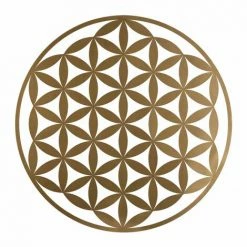 MACABANE THEODORE - Décoration Murale Ronde 95x95cm Métal Doré - Doré -MACABANE Elegant store 18338960 4