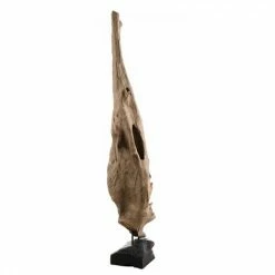 MACABANE LALY - Objet Décoration Bois Teck Branche Naturelle 'L' - Bois Naturel -MACABANE Elegant store 18611441 4