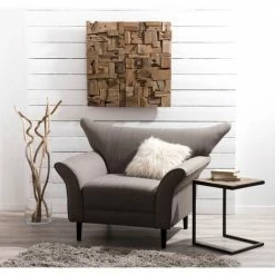 MACABANE GEORGES - Décoration Murale Bois En Teck 8 - Naturel