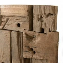 MACABANE GEORGES - Décoration Murale Bois En Teck 8 - Naturel -MACABANE Elegant store 18709555 3