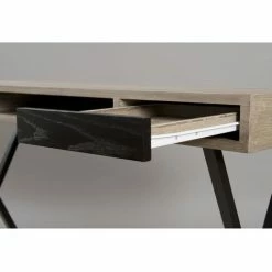 MACABANE FLEUR - Bureau Pieds Croisés - Naturel 9 MACABANE FLEUR - Bureau Pieds Croisés - Naturel -MACABANE Elegant store 19452705 3