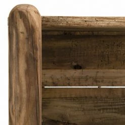 MACABANE ANDRIAN - Étagère Marron 5 Niveaux Bois Pin Recyclé - Naturelle -MACABANE Elegant store 30439718 5