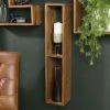 MACABANE ALIDA - Étagère Murale Marron Rectangulaire 2 Niches Bois Teck Recyclé - Marron 1 MACABANE ALIDA - Étagère Murale Marron Rectangulaire 2 Niches Bois Teck Recyclé - Marron -MACABANE Elegant store 34272940 1