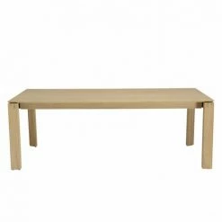 MACABANE MADISON - Table à Manger Rectangulaire Extensible 220/320cm Bois Chêne - Bois Clair -MACABANE Elegant store 34272944 5