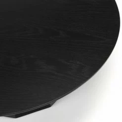MACABANE DALY - Table Basse Ronde Noire 90x90cm - Noir 11 MACABANE DALY - Table Basse Ronde Noire 90x90cm - Noir -MACABANE Elegant store 71057097 5