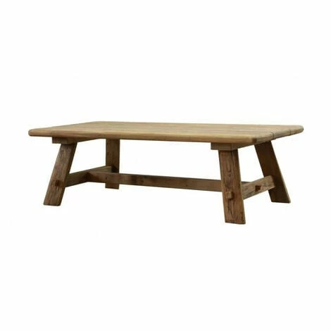 MACABANE ANDRIAN - Table Basse Rectangulaire 140x70cm Bois Pin Recyclé - Marron 3 MACABANE ANDRIAN - Table Basse Rectangulaire 140x70cm Bois Pin Recyclé - Marron